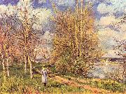 Alfred Sisley Sisley Alfred oil painting reproduction
